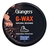 Grangers G-Wax | 80g | Traditional Wax Nourishes and Waterproofs Leather Walking Boots and Outdoor Footwear