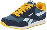 Reebok Men Royal Classic Jogger 3.0 Sneaker, Vector Navy/Hoops Blue F23/Team Yellow F23, 10