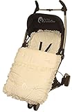 Broderie Anglaise Footmuff/Cosy Toes Compatible with Babystyle Oyster Prestige Cream