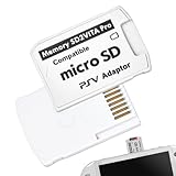 Ultimate Version SD2Vita 5.0 Memory Card Adapter, PS Vita PSVSD Micro SD Adapter with Storage Box High-Speed Converter for Enhanced Gaming Experience on PS Vita 1000 2000 Adapter for Storage Expansion