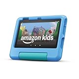 Amazon Fire 7 Kids tablet | 7" display, ages 3–7, includes ads-free books, games and videos that children love, parental controls, 10-hour battery, 32 GB