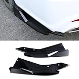 Car Rear Bumper Lip Diffuser Splitter for Renault Laguna 2007 2008 2009 2010 2011 2012, Car Rear Bumper Spoiler, Auto Side Fender Skirt Splitter Canard Protector, Auto Decoration Accessories