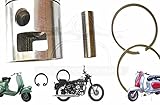AEspares lambretta TV175 Type 62.80 MM Piston Set Suitable For Long Type Cont Rod