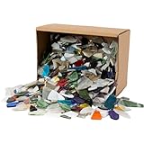 Creativ Mosaic Tiles 1kg - Assorted Glass & Mirror Pieces for Crafts, Gem Art & DIY | Mosaic Kits for Adults & Kids, Diamond Art, Home Decoration Projects
