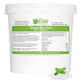 Elixir Gardens Dead Sea Salts 100% Organic 0.8-5mm Granules Various Sizes 500g-25kg | Tub 10kg