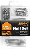 250pk Hardware Assorted Nails Set