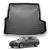 NOMAD BMW 3 Series (2012-2019) [F31] Boot Liner [Estate Models] Tailored Fit Car Floor Mat Protector Non Slip Waterproof Raised Edges Compatible Custom Fit Accessory Black Dog & Pet Friendly