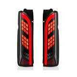 LED Trailer Tail Lights For Toyota For Hiace 2005-2018 Car Tail Light Rear Tail Brake Light For Signal Lamps Reversing Lights Modified Rear Lamp Assembly