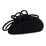 Whiteley Hats Rosey Wool Pillbox Hat with Swirl - Black One Size