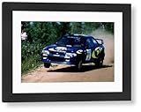 Media Storehouse Colin McRae 555 Subaru World Rally Team Framed Print November 1997 - Modern Frame 22"x18" (58x48cm) (21571484)