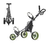 Caddytek CaddyLite 11.5 V3 3 Wheel Golf Push Cart - Lightweight, Easy To Fold