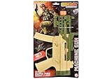 Combat Mission Kids Toy Sub Machine Gun | Light & Sound | Army Fancy Dress Roleplay Costume Accessories | Kids Toys