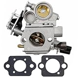 Husmax Carburetor 11401200601 1140-120-0601 for Stihl Chainsaw MS311 MS391 MS-311 MS-391 MS311-Z MS391-Z MS391 2-MIX, for Walbro Carb WTE-9A WTE-17B, Part # 11401200605 1140-120-0605