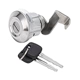 MACHSWON 4Runner Lock And Key Gas Door Fuel Lid Door Gas Lock with 2 Keys 69511 32010 Replacement for Hilux Pickup MK3 1989‑1997