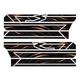 BIKE-label Protective Sticker Carbon Orange Universal Compatible with KTM Bicycle X400138VA