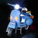 YEABRICKS LED Light for Lego-10298 Creator Vespa 125 Building Blocks Model (Lego Set NOT Included)