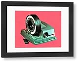 Media Storehouse Vintage Slide Projector Framed Print: A Mechanical Marvel - Modern Frame 22"x18" (58x48cm) (19764925)