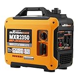 maXpeedingrods 2000W Portable Inverter Generator Petrol Silent, Digital Display, Compact and Lightweight for Camping Electric, RV Travel, Home