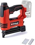 Einhell TE-CN 18 Li Power X-Change 18V Cordless Nail Gun |2-In-1 Brad Nailer & Stapler, 20 Shots Per Minute, Includes 300 Nails And 300 Staples | Solo Gun - Battery And Charger Not Included