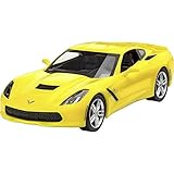 Revell RV07449 07049 7049 1:25 2014 Corvette Stingray (Easy-Click) Plastic Model Kit, Various, 1/25