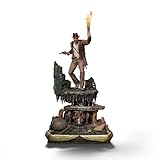 Iron Studios Collectible Statue Indiana Jones Deluxe - Indiana Jones - Art Scale 1/10 Polystone Multicolor 15.7 inches