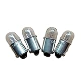 10Pcs/Pack T10 BA9S 48V 56V 5W Bulbs TCM Nichiyu Komatsu Nissan Electric Forklift Lights 48 56 Volt 5W (BA9S 56V 10Pcs)