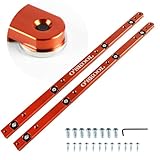 O'SKOOL Miter Slot Runner Slider Bars for Table Saw Miter Bar, Crosscut Sled, 430mm,2 Pack