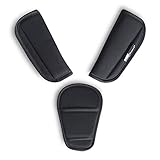 3 Piece Baby Stroller Car Seat Strap Covers & Crotch pad Universal Soft Seat Belt Cushion for Newborns Infants Kids (3 Pieces)