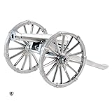 Z-ONE Mini Cannon Stainless Steel Model Famous 19th Century Naval Deck and Napoleon Cannon Handcrafted Highly Collectible