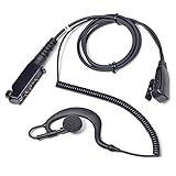 HYSHIKRA Sepura Earpiece Headset Compaitble for Sepura STP8000 STP9000 SC20 SC21 Radios (G-Shape)