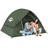 Purebox Camping Tent for 2-3 Man, Dome Tent Waterproof and Windproof, Large Double Layer Tents, Easy to Pitch Lightweight Outdoor Tents for Camping, Hiking, Backpacking, Traveling