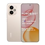 HONOR 400 Smartphone, 5G Mobile Phone, 200MP AI Super Zoom Camera,6.55 inch,5300mAh 66W fast charging,8GB+256GB, 5000nits Ultra Bright Display,5-stars Drop resistance,Dual SIM,Android 15,Gold