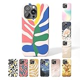 Tirita Personalised Phone Case for iPhone 11 – Hard Case or Cover With Custom Name or Initials – Cute Personalised Gift for Women or Girls [04. Matisse Vibrant Leaf]