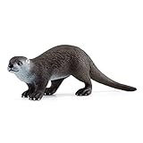 SCHLEICH 14865 Otter Wild Life Toy Figurine for children aged 3-8 Years
