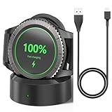 Charger Dock for Samsung Gear S5 S4 S3 S2 Classic/Frontier, Charging Magnetic Stand Cradle with USB Cable for Samsung Gear S3 Frontier Classic