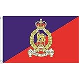 AZ FLAG - Adjutant General'S Corps Flag - 3x5 Ft - 100D Polyester Agc British Army Banner with Two Metal Grommets - Fade Resistant - Vivid Colors - 3' x 5' Feet - 150x90 Cm