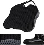 Seat Wedge Cushion with Washable Cover for Sciatica Coccyx Tailbone Hip Posture Correction, Lumbar Support Pads Back Pain Relief Breathable Seat Cushion for Car Driver Seat, Office Chair, Wheelchair
