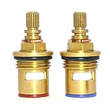 Replacement Ceramic Tap Valve Cartridge Quarter Turn BSP 1/2" Compatible Homebase Paini Neptune Wing Lever Tap