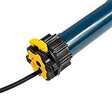 Somfy LT50 Roller Shutter Motor (Atlas 15/17, Rotary Switch, Manual Operation, Blue)