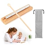 Energy Chime Bars Wooden Percussion Chime Instruments With Mallet And a Storage Bag Single Tone Chime Healing Sound For Meditation Yoga Healing Music Prayer Kids Musical Toy