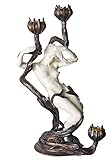 CANDLESTICK WOMAN ART NOUVEAU STYLE PALAZZO EXCLUSIVE