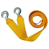 AA 3.5T 4 m Heavy - Duty Tow Rope AA6202 - Yellow Strap-Style Towing Belt for Car Breakdowns Other Vehicles up to 3.5 Tonnes