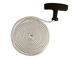 Trench wacker compactor engine starter rope & handle 4mm cord x 2 metres