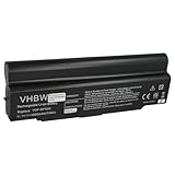 vhbw Battery compatible with Sony Vaio VGN-S16GP, VGN-S150P, VGN-S170/P, VGN-S16SP, VGN-S170F Laptop (6600 mAh, 11.1 V, Li-Ion)
