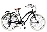 Via Veneto by Canellini Bicycle Bike Citybike CTB Woman Vintage American Cruiser Retro Via Veneto Aluminium Black