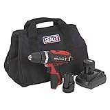 Sealey 12V SV12 Series Ø10mm Combi Drill Kit - 2 Batteries - CP1201KIT