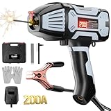 Faiuot Welding Machine Handheld 220V: 20-200A Portable ARC Welder with 6 Adjustable Current Settings, Electric Hand Held Welder Machine IGBT Inverter for 3/32"-1/8" Rods for Home DIY & Repair (2)