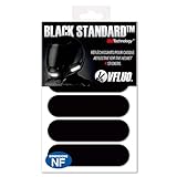 VFLUO - Kit 4 Retro Reflective Stripes Stickers for Mortorcyle Helmet - Stickers Approved to FR Dimension - High Visibility, 3M™ Technology - Discreet and design - Maximum Grip