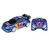 Nikko RC 10393 Night Mode M-Sport Ford Puma Hybrid #8 Tänak, Remote Control Car with LED Headlights, 25 cm, 2.4 GHz Remote Control, 40 m Range, for Children from 6 Years, Blue