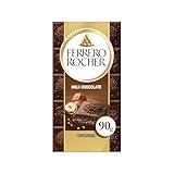 Ferrero Rocher Original Milk Chocolate Bar and Hazelnut, 90g